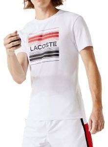 T-SHIRT LACOSTE LOGO PRINT TH0851 001 ����� (L)