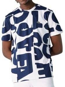 T-SHIRT LACOSTE GRAPHIC PRINT TH2053 525 ������ ����/����� (M)