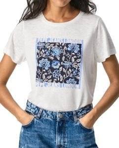 T-SHIRT PEPE JEANS ANDREA PL505119 ����� (S)