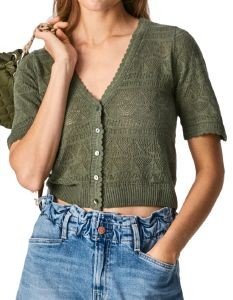 TOP PEPE JEANS PHAYTON OPENWORK PL701853 ΧΑΚΙ (S) TOP PEPE JEANS PHAYTON OPENWORK PL701853 ΧΑΚΙ (S)