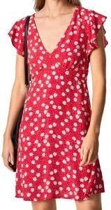 ΦΟΡΕΜΑ PEPE JEANS MILA PL953023 FLORAL PRINT KOKKINO (S) ΦΟΡΕΜΑ PEPE JEANS MILA PL953023 FLORAL PRINT KOKKINO (S)