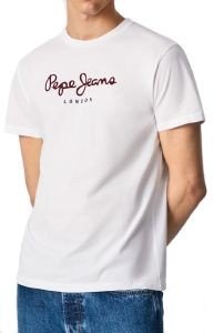 T-SHIRT PEPE JEANS EGGO N BASIC PM508208 ΛΕΥΚΟ (XL) T-SHIRT PEPE JEANS EGGO N BASIC PM508208 ΛΕΥΚΟ (XL)