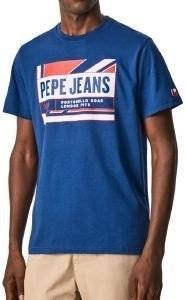 T-SHIRT PEPE JEANS ADELARD FLAG AND LOGO PM508223 ���� (L)