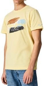 T-SHIRT PEPE JEANS AEGIR PM508227 PAINT EFFECT  