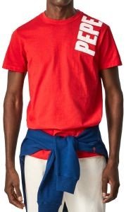 T-SHIRT PEPE JEANS AEROL BIG LOGO PM508229 ΚΟΚΚΙΝΟ (L) T-SHIRT PEPE JEANS AEROL BIG LOGO PM508229 ΚΟΚΚΙΝΟ (L)