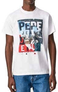 T-SHIRT PEPE JEANS AINSLEY PHOTO PRINT PM508242 ΛΕΥΚΟ (M) T-SHIRT PEPE JEANS AINSLEY PHOTO PRINT PM508242 ΛΕΥΚΟ (M)