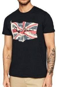 T-SHIRT PEPE JEANS FLAG LOGO N WAVING FLAG PM508273 ����� (XL)