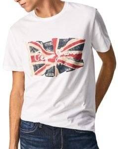 T-SHIRT PEPE JEANS FLAG LOGO N WAVING FLAG PM508273  (XL)