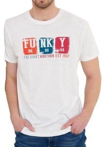 T-SHIRT FUNKY BUDDHA FBM005-327-04 ����� (S)