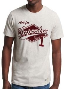 T-SHIRT SUPERDRY OVIN VINTAGE SCRIPT STYLE COLL M1011306A  