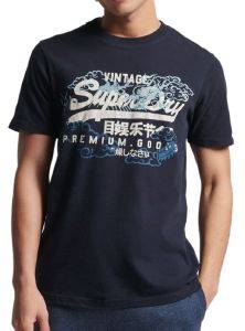 T-SHIRT SUPERDRY OVIN VINTAGE VL NARRATIVE M1011321A   (L)