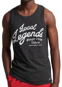 T-SHIRT SUPERDRY OVIN VINTAGE MERCH STORE M6010651A ΜΑΥΡΟ (M) T-SHIRT SUPERDRY OVIN VINTAGE MERCH STORE M6010651A ΜΑΥΡΟ (M)