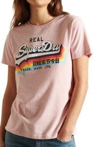 T-SHIRT SUPERDRY VINTAGE LOGO W1010255A ΑΝΟΙΧΤΟ ΡΟΖ ΜΕΛΑΝΖΕ (S) T-SHIRT SUPERDRY VINTAGE LOGO W1010255A ΑΝΟΙΧΤΟ ΡΟΖ ΜΕΛΑΝΖΕ (S)