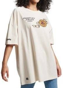 T-SHIRT SUPERDRY OVIN VINTAGE COLLEGIATE W1010806A  (S)