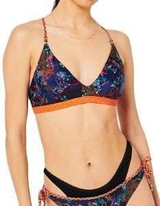 BIKINI TOP SUPERDRY OVIN VINTAGE TROPICAL W3010285A MIXED FLORAL ������ ���� (L)