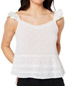 TOP SUPERDRY OVIN VINTAGE BRODERIE CAMI W6011287A  (M)