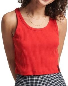 CROP TOP SUPERDRY OVIN VINTAGE RIBBED W6011296A 