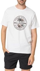 BILLABONG T-SHIRT BILLABONG ROTOR FILL C1SS08BIP2 ΛΕΥΚΟ