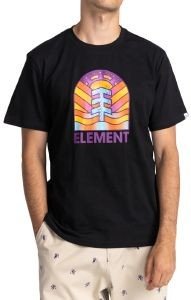 ELEMENT T-SHIRT ELEMENT ADONIS C1SSN2ELP2 ΜΑΥΡΟ