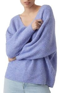 ΠΟΥΛΟΒΕΡ VERO MODA VMJULIE 7/8 10256338 ΓΑΛΑΖΙΟ (L) ΠΟΥΛΟΒΕΡ VERO MODA VMJULIE 7/8 10256338 ΓΑΛΑΖΙΟ (L)