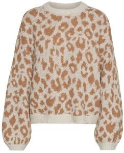 ΠΟΥΛΟΒΕΡ VERO MODA VMZELMALEO 10268767 ANIMAL PRINT ΕΚΡΟΥ/ΚΑΦΕ (S) ΠΟΥΛΟΒΕΡ VERO MODA VMZELMALEO 10268767 ANIMAL PRINT ΕΚΡΟΥ/ΚΑΦΕ (S)