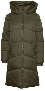 ΜΠΟΥΦΑΝ VERO MODA VMUPPSALA 10270146 ΣΚΟΥΡΟ ΠΡΑΣΙΝΟ