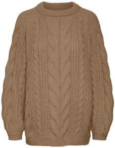 ΠΟΥΛΟΒΕΡ VERO MODA VMWINE 10271666 ΚΑΦΕ ΜΕΛΑΝΖΕ (L) ΠΟΥΛΟΒΕΡ VERO MODA VMWINE 10271666 ΚΑΦΕ ΜΕΛΑΝΖΕ (L)
