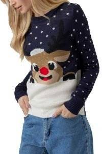 �������� VERO MODA VMICELAND XMAS 10271663 ������ ���� (XL)