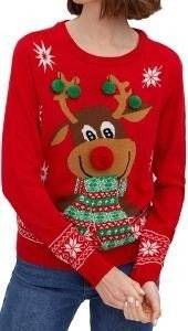 �������� VERO MODA VMNEWFROSTYDEER XMAS 10272616 ������� (L)