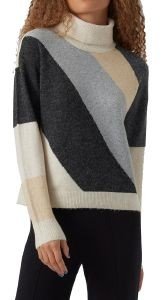 ΠΟΥΛΟΒΕΡ VERO MODA VMDOFFY BLOCK 10273616 ΡΙΓΕ ΠΟΛΥΧΡΩΜΟ (XS) ΠΟΥΛΟΒΕΡ VERO MODA VMDOFFY BLOCK 10273616 ΡΙΓΕ ΠΟΛΥΧΡΩΜΟ (XS)