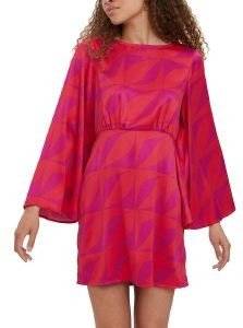 ΦΟΡΕΜΑ VERO MODA VMKYPRA 10276317 ΦΟΥΞΙΑ/ΚΟΚΚΙΝΟ