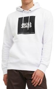 JACK - JONES HOODIE JACK - JONES JJLOCK 12213245 ΛΕΥΚΟ