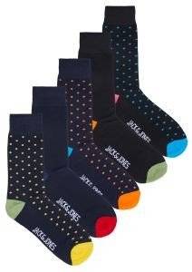 ��� ������� JACK & JONES JACCOLORFUL DOTS 12217619 �����/������ ���� 5��� (ONE SIZE)