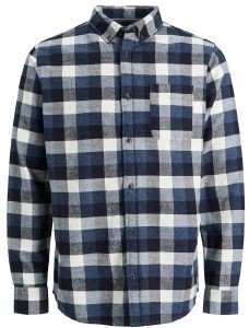 ΠΟΥΚΑΜΙΣΟ JACK & JONES JPRBLUCLASSIC WALTER X-MAS ΚΑΡΟ 12223963 ΣΚΟΥΡΟ ΜΠΛΕ (S) ΠΟΥΚΑΜΙΣΟ JACK & JONES JPRBLUCLASSIC WALTER X-MAS ΚΑΡΟ 12223963 ΣΚΟΥΡΟ ΜΠΛΕ (S)