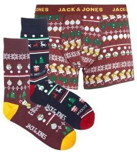 ΣΕΤ ΜΠΟΞΕΡΑΚΙ & ΚΑΛΤΣΕΣ JACK & JONES JACJINGLE GIFTBOX 12222943 ΒΥΣΣΙΝΙ/ΣΚΟΥΡΟ ΜΠΛΕ (S) ΣΕΤ ΜΠΟΞΕΡΑΚΙ & ΚΑΛΤΣΕΣ JACK & JONES JACJINGLE GIFTBOX 12222943 ΒΥΣΣΙΝΙ/ΣΚΟΥΡΟ ΜΠΛΕ (S)