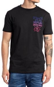 T-SHIRT REPLAY M6304 .000.22980P 098 ΜΑΥΡΟ (L) T-SHIRT REPLAY M6304 .000.22980P 098 ΜΑΥΡΟ (L)