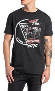 T-SHIRT REPLAY M6307 .000.22658LM 098 ΜΑΥΡΟ (M) T-SHIRT REPLAY M6307 .000.22658LM 098 ΜΑΥΡΟ (M)