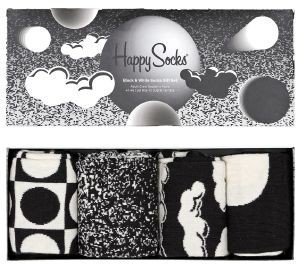 ΣΕΤ ΚΑΛΤΣΕΣ HAPPY SOCKS BLACK&WHITE XBLW09-9101 GIFT BOX 4ΤΜΧ (36-40) ΣΕΤ ΚΑΛΤΣΕΣ HAPPY SOCKS BLACK&WHITE XBLW09-9101 GIFT BOX 4ΤΜΧ (36-40)