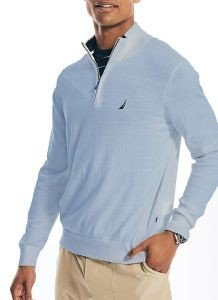 ΠΟΥΛΟΒΕΡ NAUTICA S27001 4DQ ΓΑΛΑΖΙΟ (L) ΠΟΥΛΟΒΕΡ NAUTICA S27001 4DQ ΓΑΛΑΖΙΟ (L)