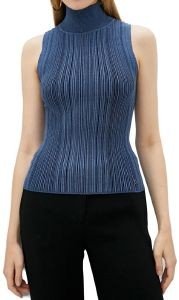 TOP GUESS BRIGITTE W2YR08Z30I2 ΜΠΛΕ (L) TOP GUESS BRIGITTE W2YR08Z30I2 ΜΠΛΕ (L)