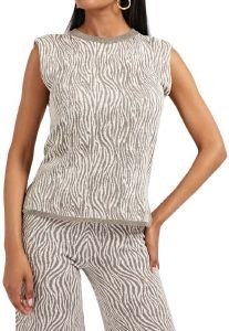 ΠΟΥΛΟΒΕΡ GUESS JULIETTE W2YR21Z30N0 ZEBRA PRINT ΓΚΡΙ (M) ΠΟΥΛΟΒΕΡ GUESS JULIETTE W2YR21Z30N0 ZEBRA PRINT ΓΚΡΙ (M)