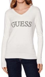 ΠΟΥΛΟΒΕΡ GUESS ANNE W2YR26Z2NQ0 ΛΕΥΚΟ (S) ΠΟΥΛΟΒΕΡ GUESS ANNE W2YR26Z2NQ0 ΛΕΥΚΟ (S)