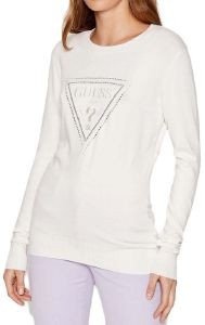 ΠΟΥΛΟΒΕΡ GUESS LEA W2YR29Z2NQ0 ΛΕΥΚΟ (XL) ΠΟΥΛΟΒΕΡ GUESS LEA W2YR29Z2NQ0 ΛΕΥΚΟ (XL)