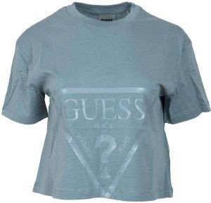 CROP TOP GUESS ADELE V2YI06K8HM0 ΜΠΛΕ (L) CROP TOP GUESS ADELE V2YI06K8HM0 ΜΠΛΕ (L)