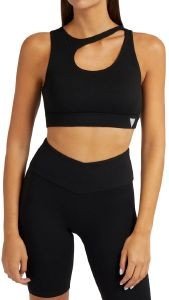 CROP TOP GUESS EVALYN ACTIVE V2YP01MC04Z ΜΑΥΡΟ (L) CROP TOP GUESS EVALYN ACTIVE V2YP01MC04Z ΜΑΥΡΟ (L)