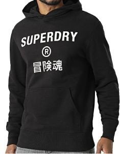 HOODIE SUPERDRY CODE CORE SPORT M2011899B ΜΑΥΡΟ (XXL) HOODIE SUPERDRY CODE CORE SPORT M2011899B ΜΑΥΡΟ (XXL)