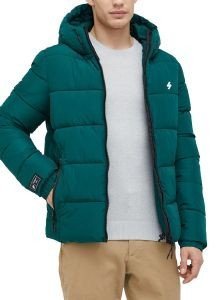 ΜΠΟΥΦΑΝ SUPERDRY HOODED SPORTS PUFFER M5011212A ΚΥΠΑΡΙΣΣΙ (XL) ΜΠΟΥΦΑΝ SUPERDRY HOODED SPORTS PUFFER M5011212A ΚΥΠΑΡΙΣΣΙ (XL)
