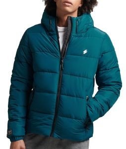  SUPERDRY HOODED SPORTS PUFFER M5011212A  (XXL)