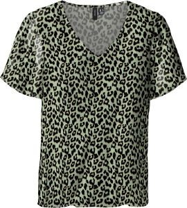 T-SHIRT VERO MODA VMEASY 10286795 ANIMAL PRINT  (S)