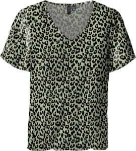 T-SHIRT VERO MODA VMEASY 10286795 ANIMAL PRINT ���� (XL)